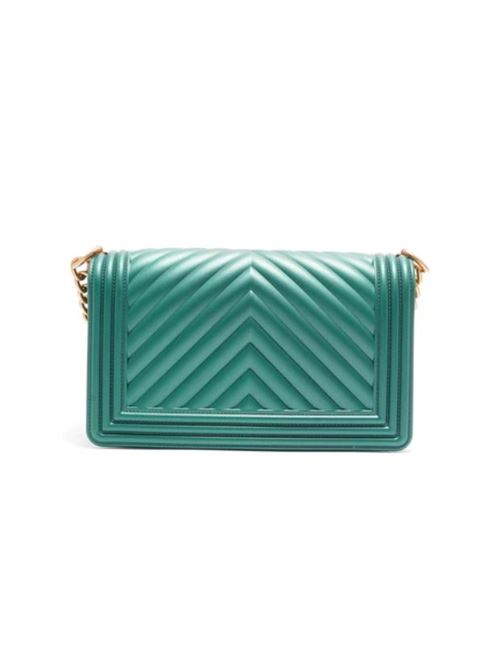 Borsa Flat M verde oro MARC ELLIS | FLAT M_.EMERALD GR-LIG GOLD